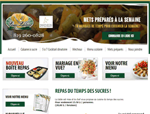 Tablet Screenshot of louisleblanctraiteur.com